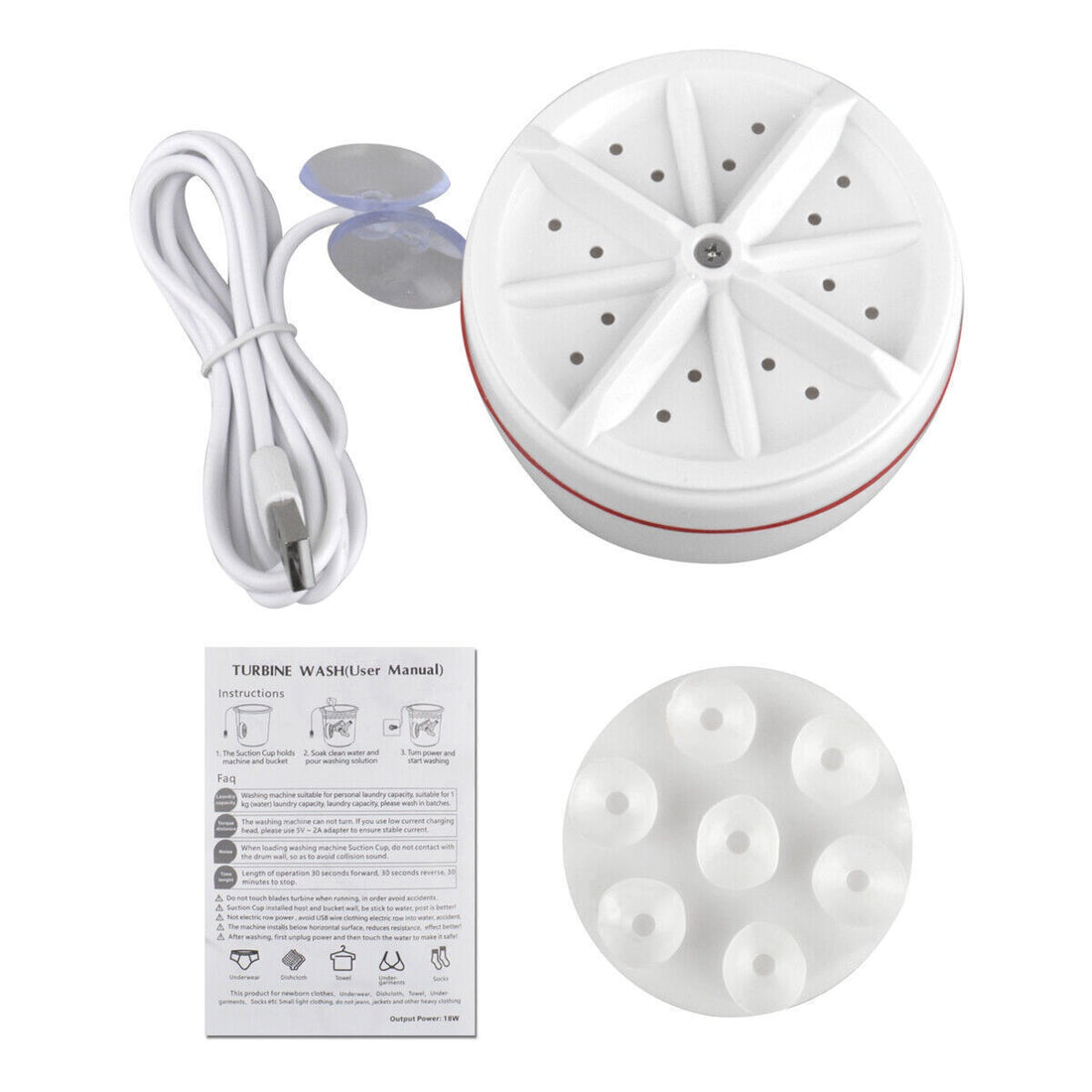 2 in 1 Mini Washing Machine | غسالة صغيرة 2 في 1